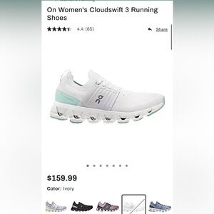 Women’s On Cloudswift 3 Ivory